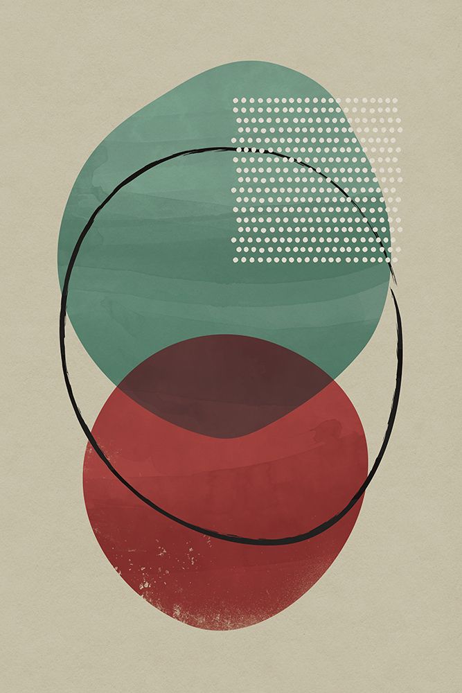 Geometric Hues I art print by Gary William for $57.95 CAD