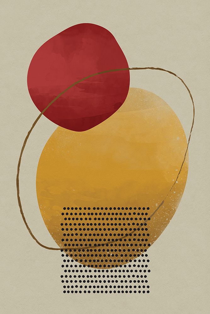Geometric Hues II art print by Gary William for $57.95 CAD