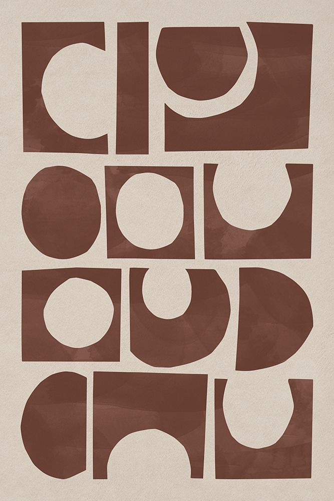 Cut Out Abstract I art print by Gary Williams for $57.95 CAD