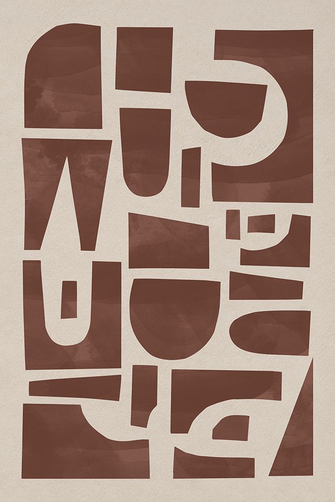 Cut Out Abstract II art print by Gary Williams for $57.95 CAD