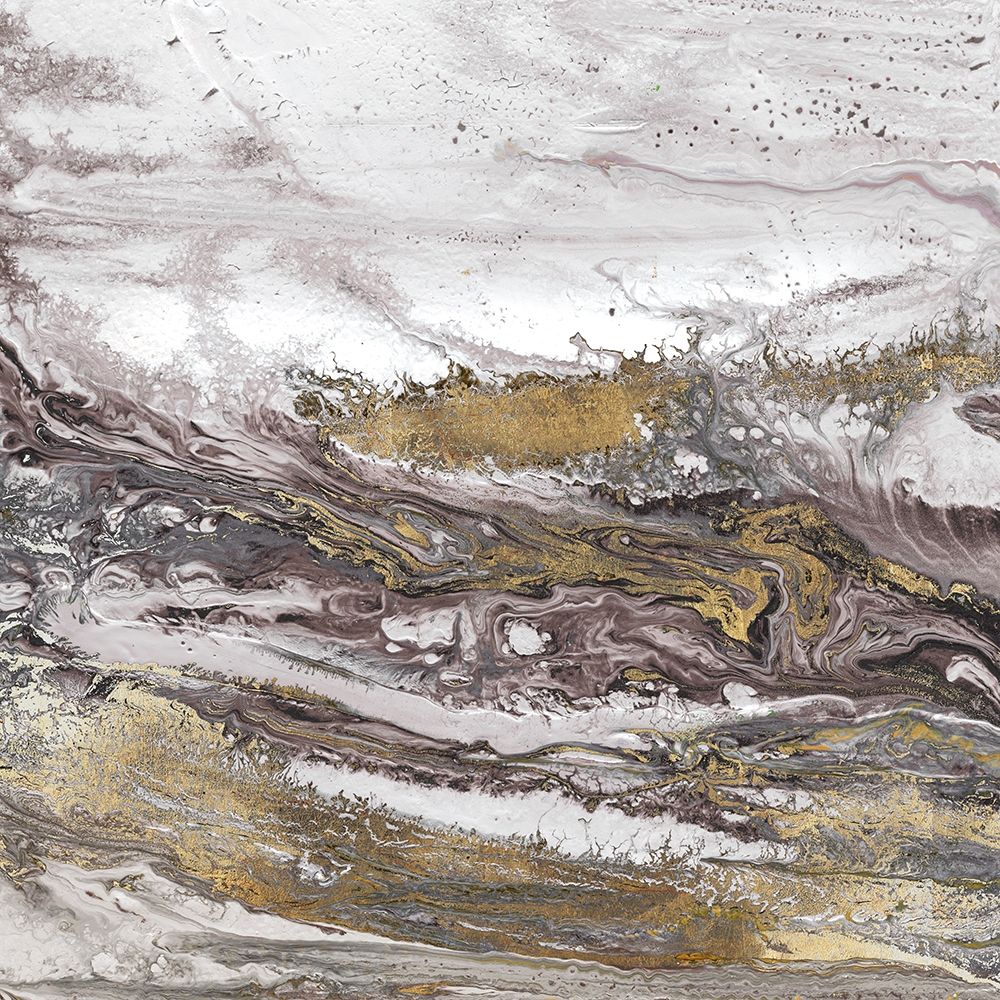 Geode I Lavender Version art print by Wendy Kroeker for $57.95 CAD