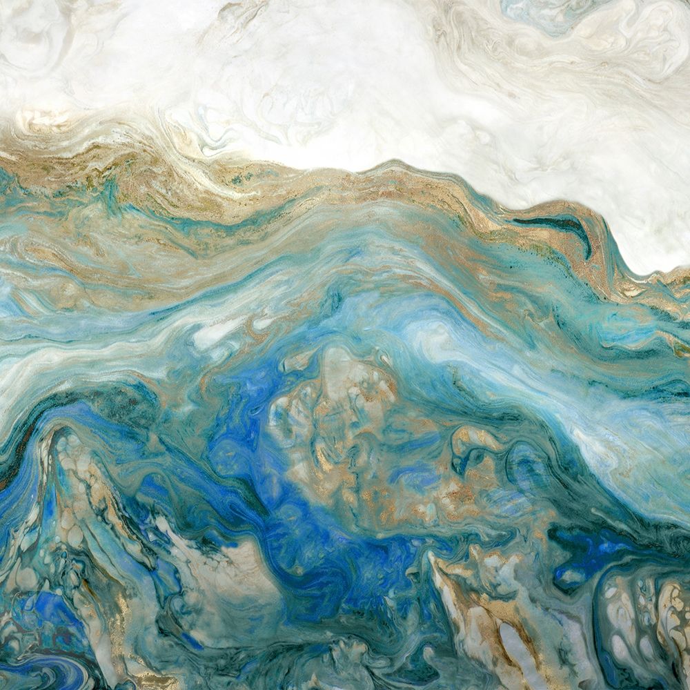 Blue Paassage I art print by Wendy Kroeker for $57.95 CAD