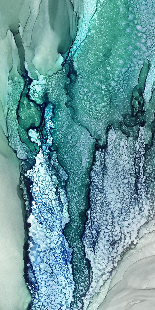 Blue Leaf Form II art print by Wendy Kroeker for $57.95 CAD