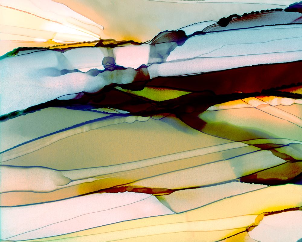 Shimmer Green art print by Wendy Kroker for $57.95 CAD