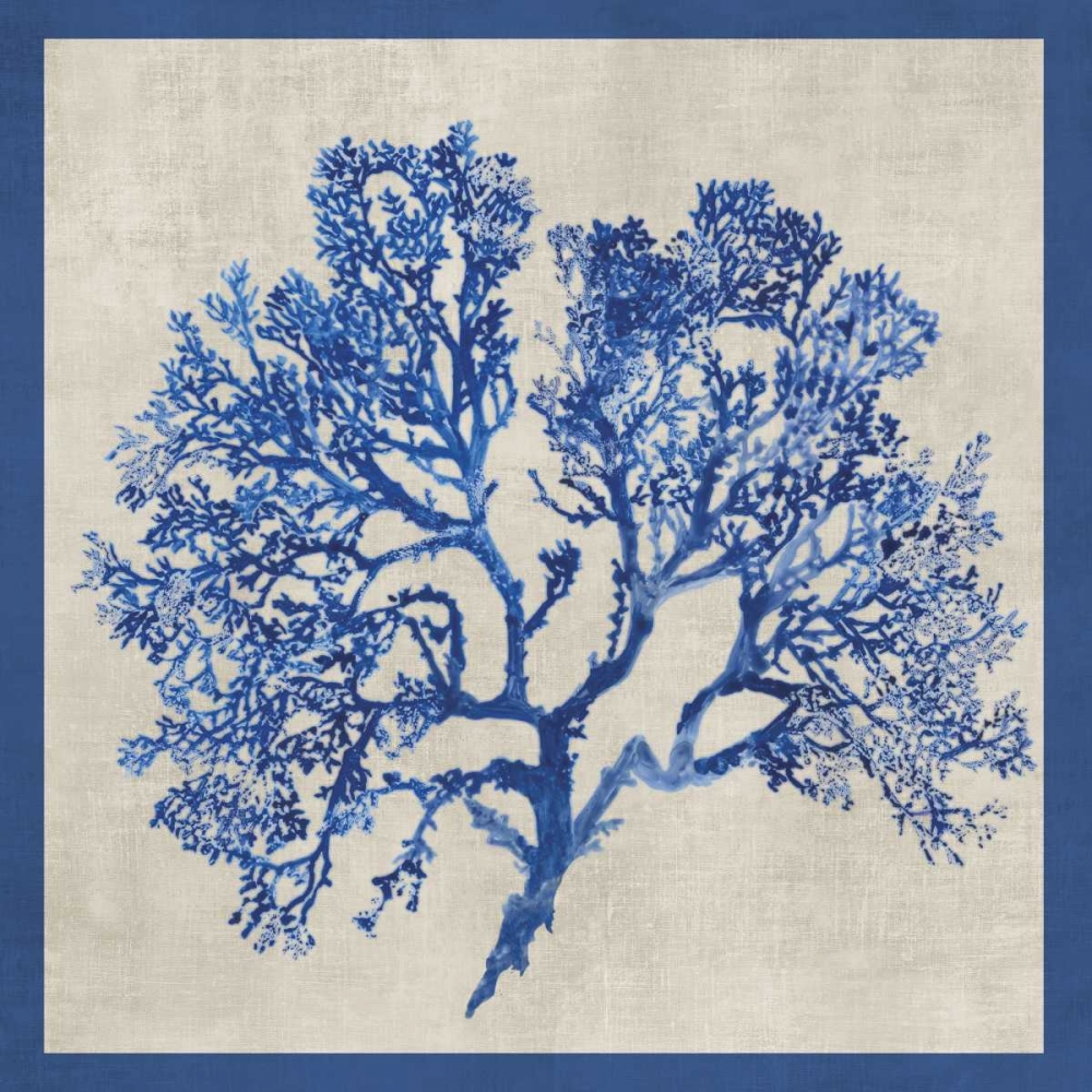Cobalt Coral I art print by Aimee Wilson for $57.95 CAD