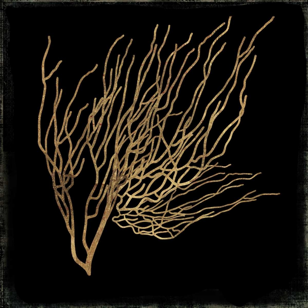 Gold Coral I art print by Aimee Wilson for $57.95 CAD