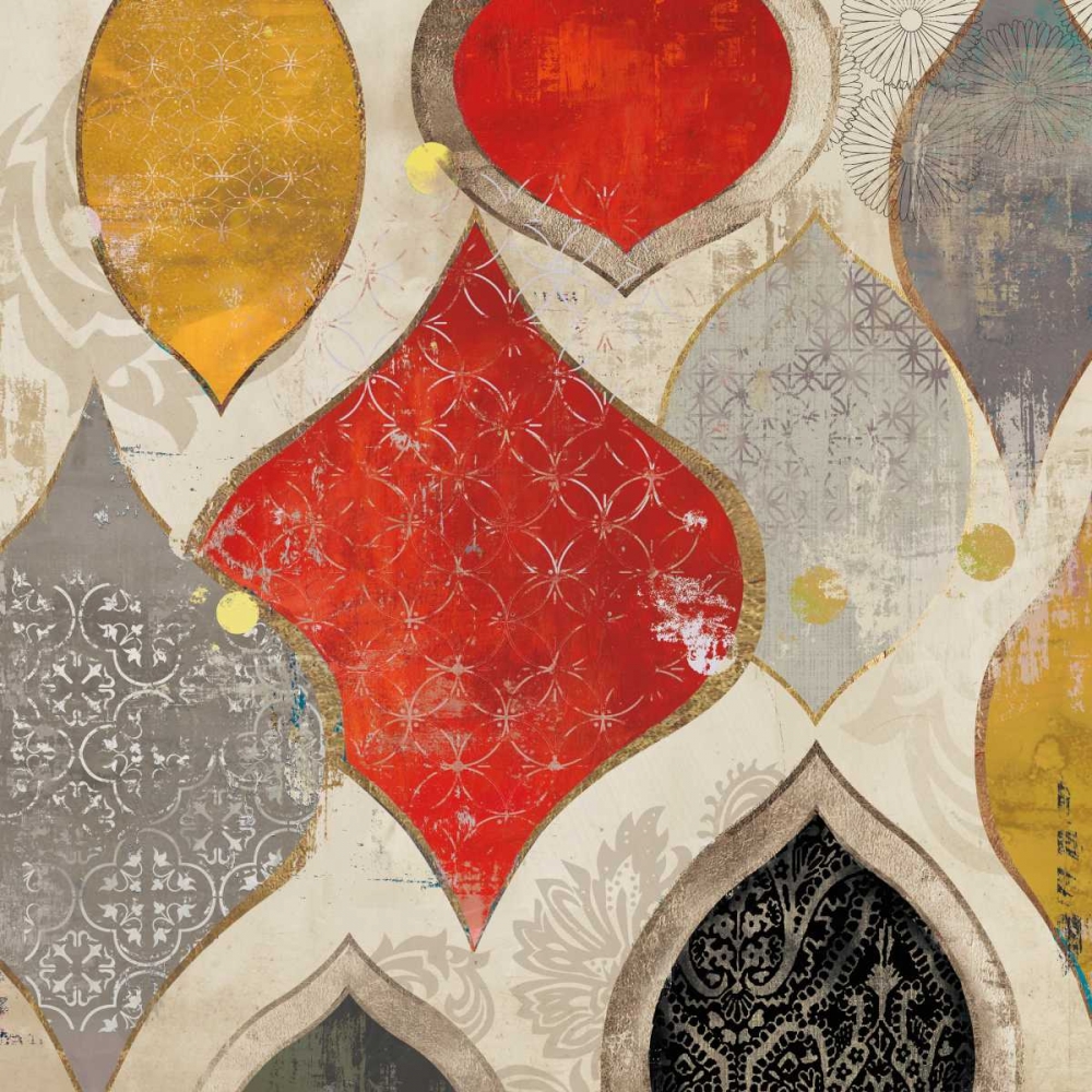 Red Motif II art print by Aimee Wilson for $57.95 CAD