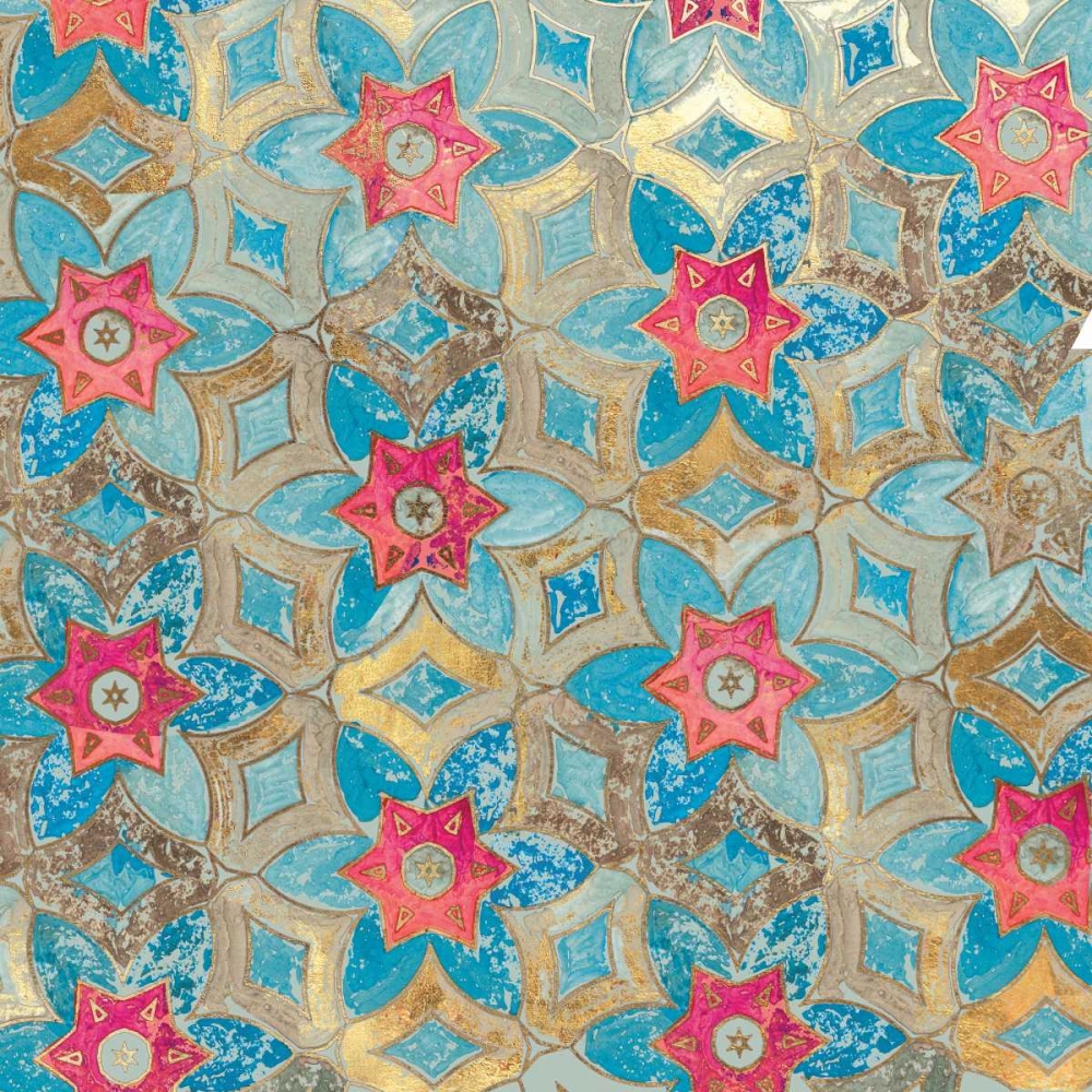 Boho Tile I art print by Aimee Wilson for $57.95 CAD