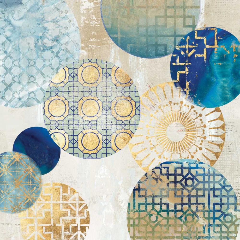 Gold Rings II art print by Aimee Wilson for $57.95 CAD