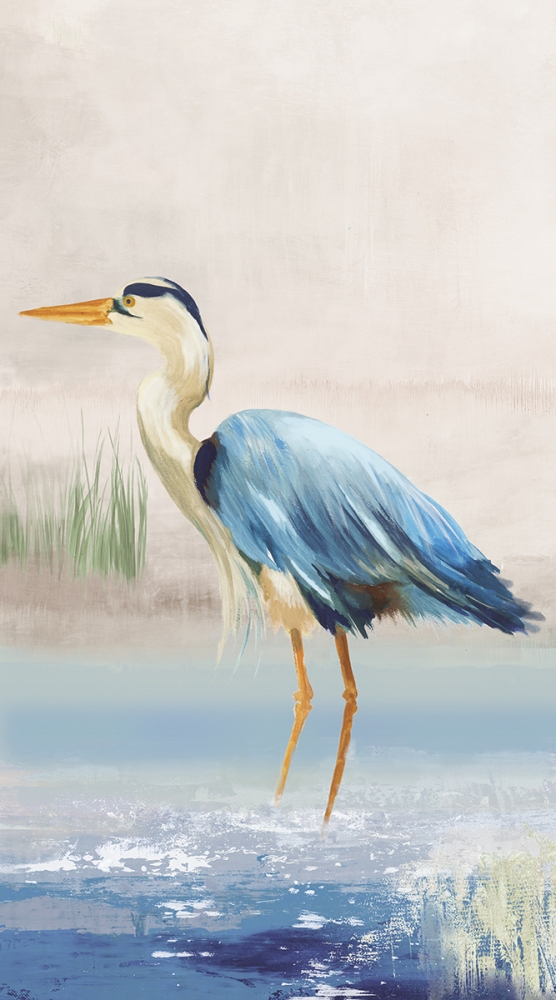 Heron On The Beach II art print by Aimee Wilson for $57.95 CAD