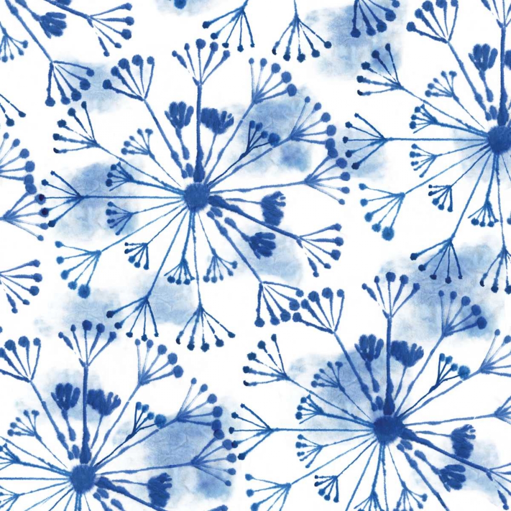 Indigo Dandelion art print by Aimee Wilson for $57.95 CAD