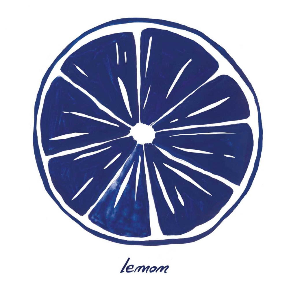 Indigo Lemon art print by Aimee Wilson for $57.95 CAD