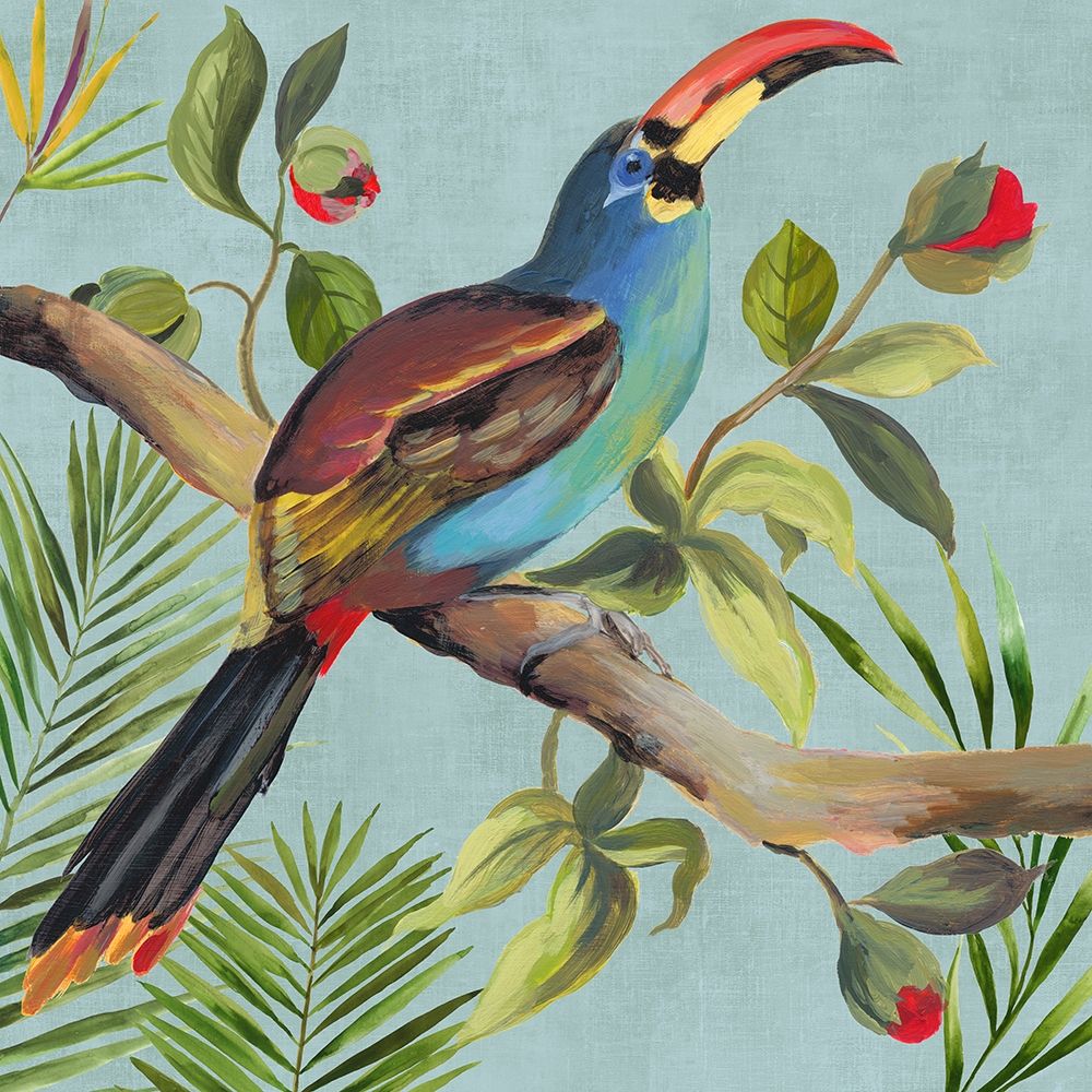 Paradise Toucan I art print by Aimee Wilson for $57.95 CAD