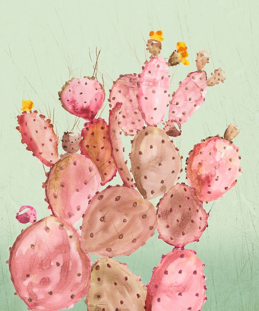 Pink Cacti art print by Aimee Wilson for $57.95 CAD