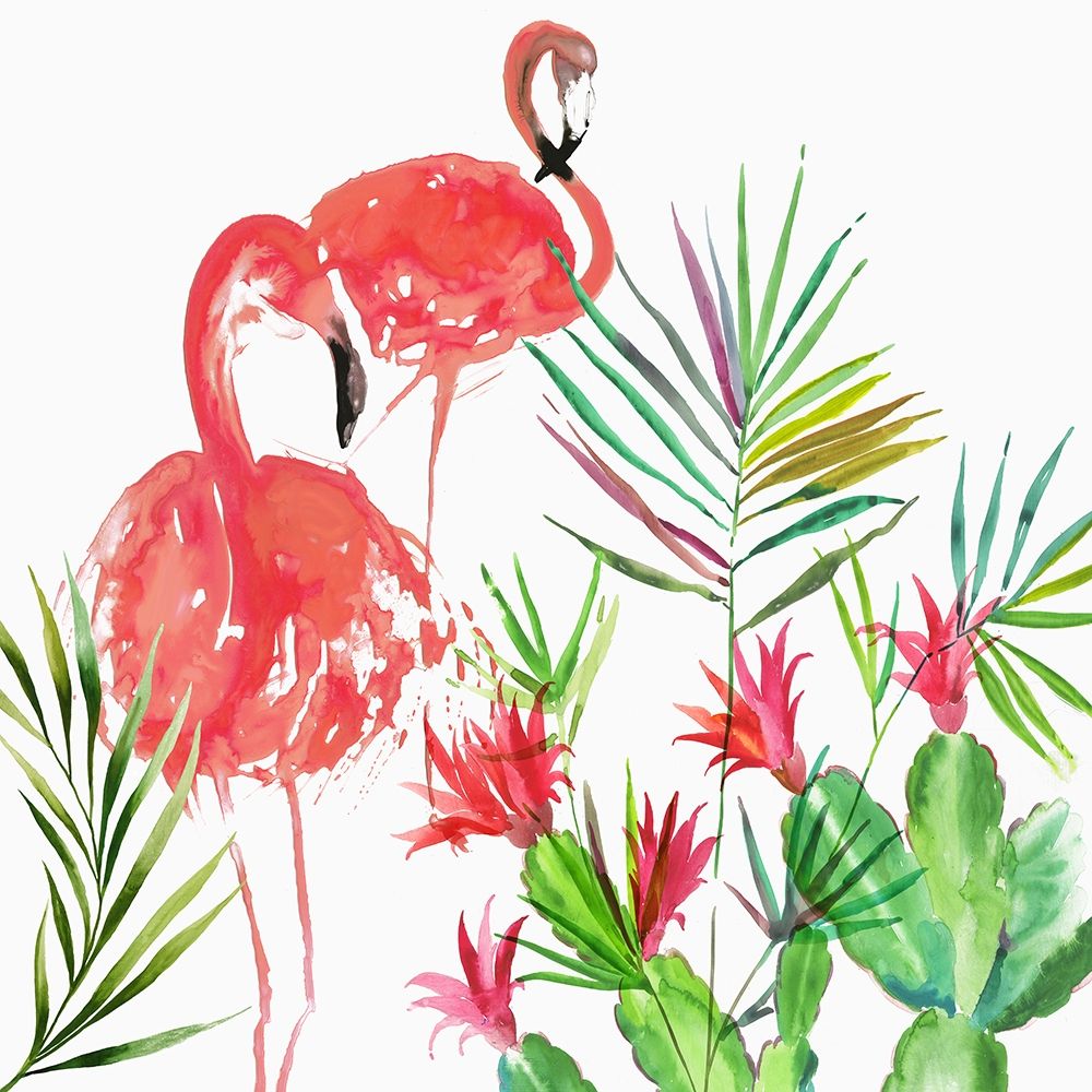 Flamingo Pairing art print by Aimee Wilson for $57.95 CAD