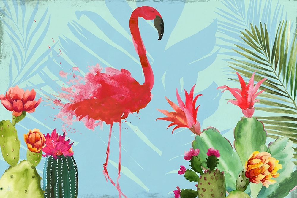 Flamingo in the Mix art print by Aimee Wilson for $57.95 CAD