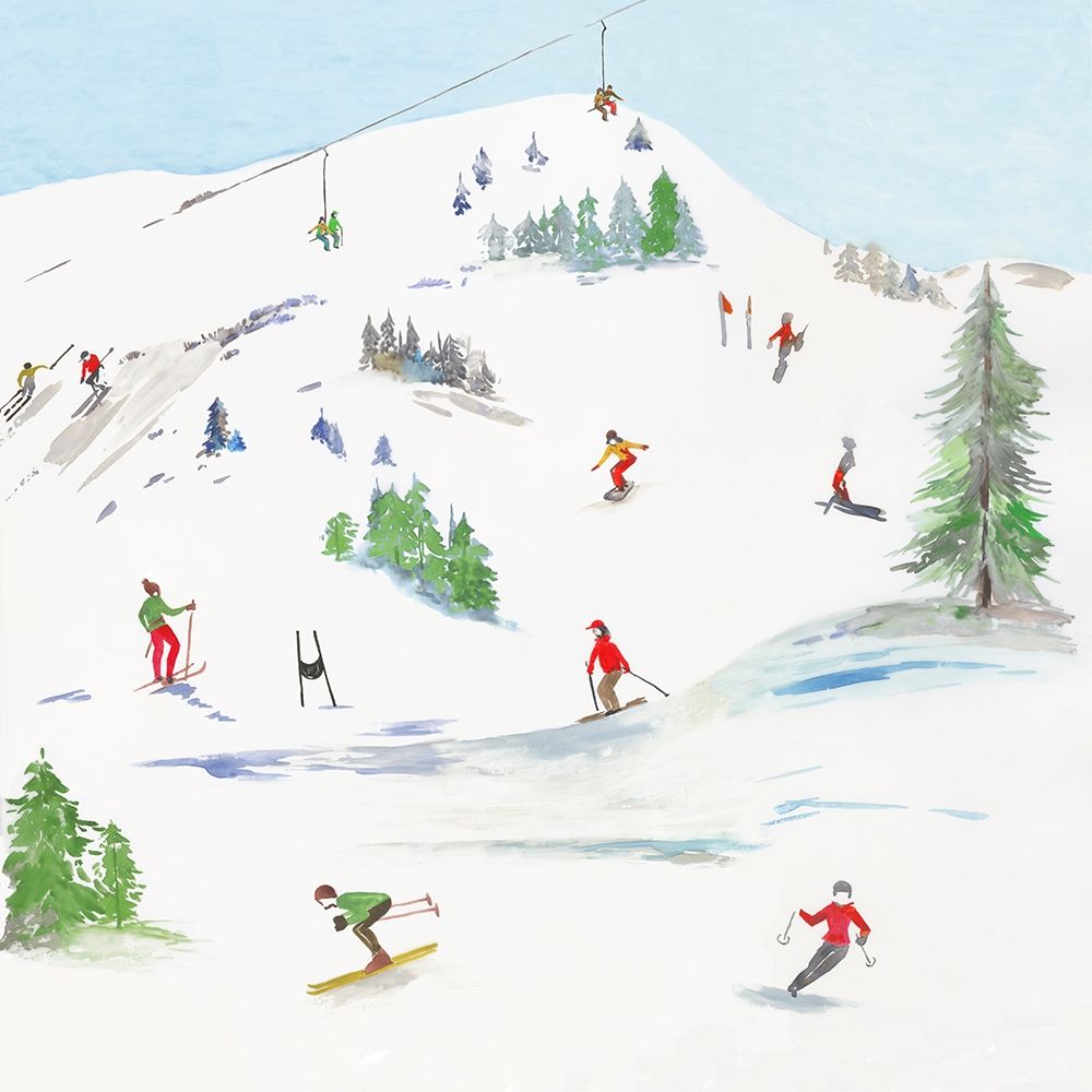 Blue Mountain I art print by Aimee Wilson for $57.95 CAD