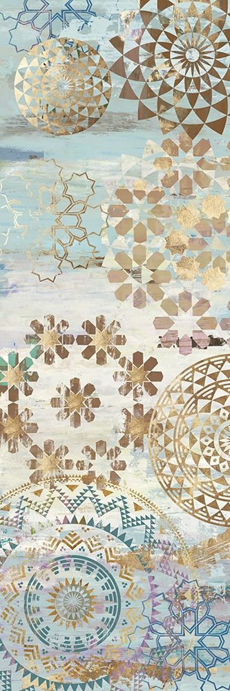 Blue Mosaic II art print by Aimee Wilson for $57.95 CAD