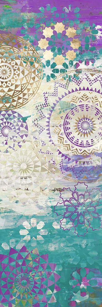 Purple Mosaic II art print by Aimee Wilson for $57.95 CAD
