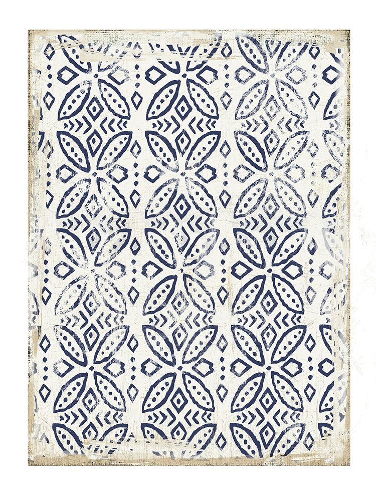 Navy Geo I art print by Aimee Wilson for $57.95 CAD