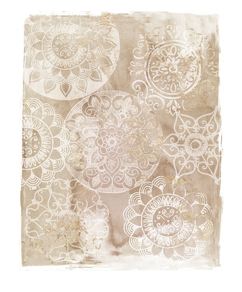Ivory Medallions art print by Aimee Wilson for $57.95 CAD