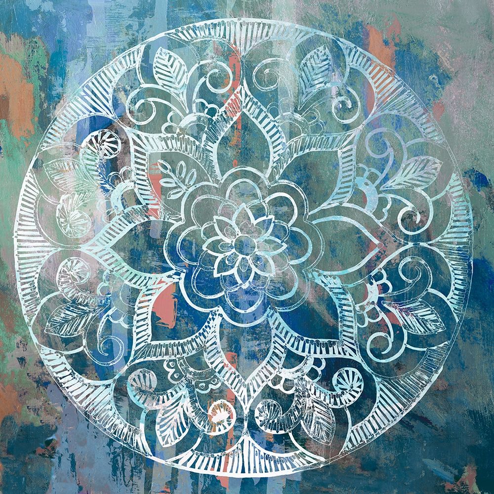 Indigo Medallion art print by Aimee Wilson for $57.95 CAD
