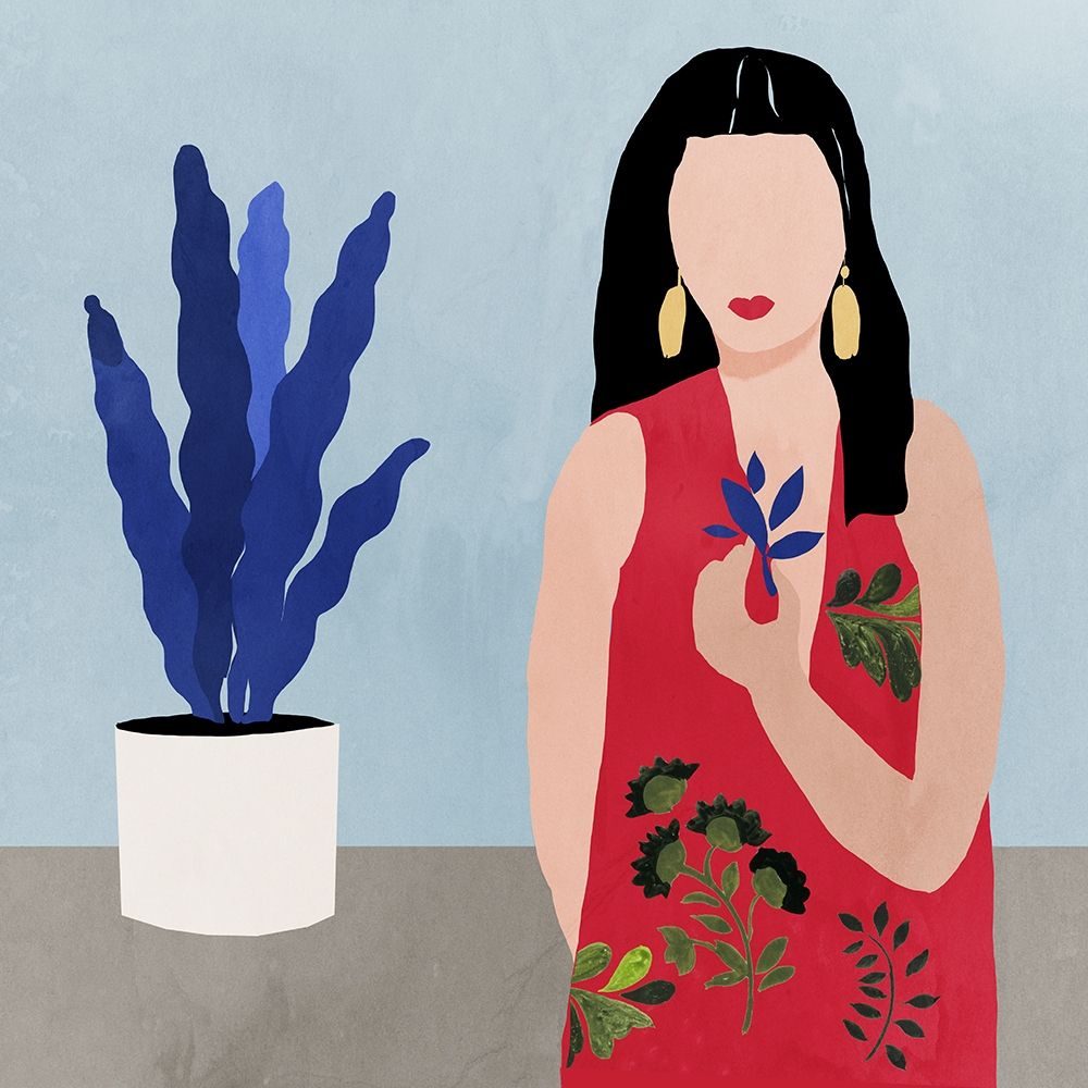 Blue Wings art print by Aimee Wilson for $57.95 CAD