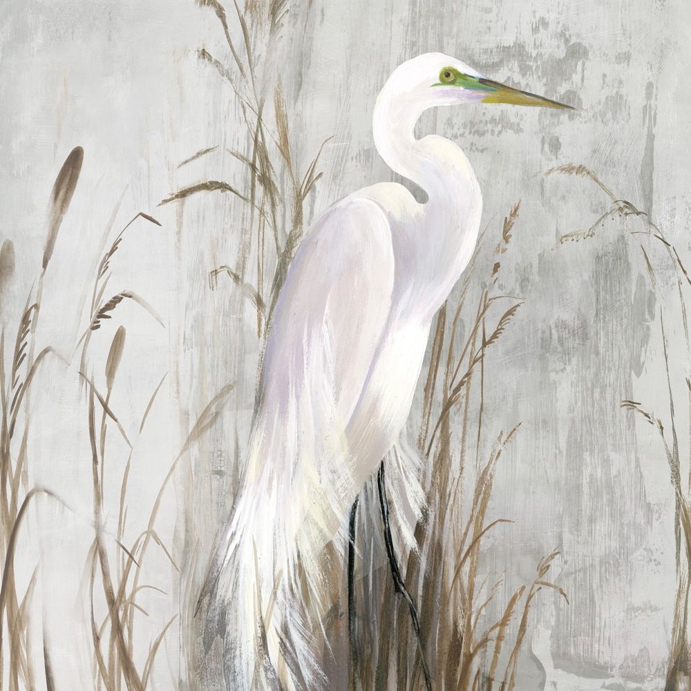 Heron in the Reeds art print by Aimee Wilson for $57.95 CAD