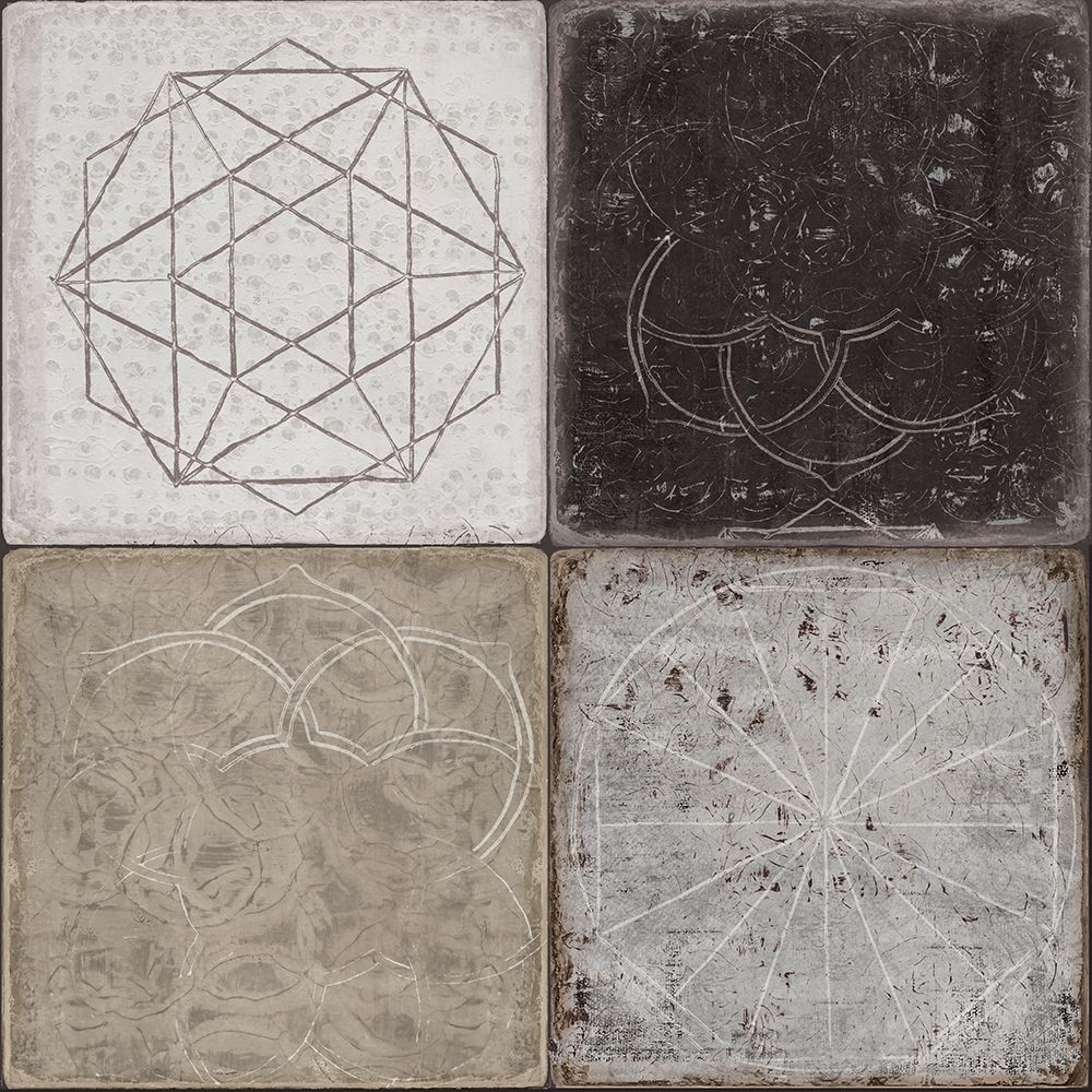 Black Tiles II art print by Aimee Wilson for $57.95 CAD