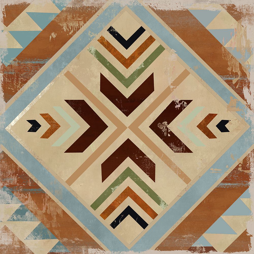 Navajo Tile II art print by Aimee Wilson for $57.95 CAD