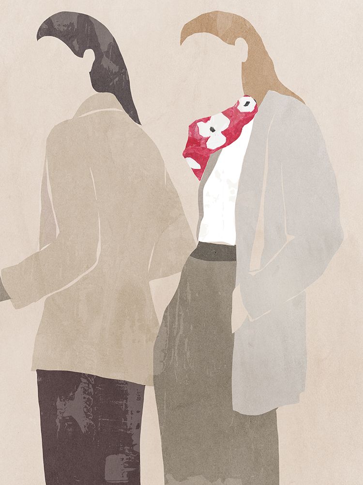 Woman in Scarf I art print by Aimee Wilson for $57.95 CAD