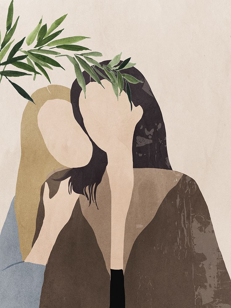 Lush Leaves II art print by Aimee Wilson for $57.95 CAD