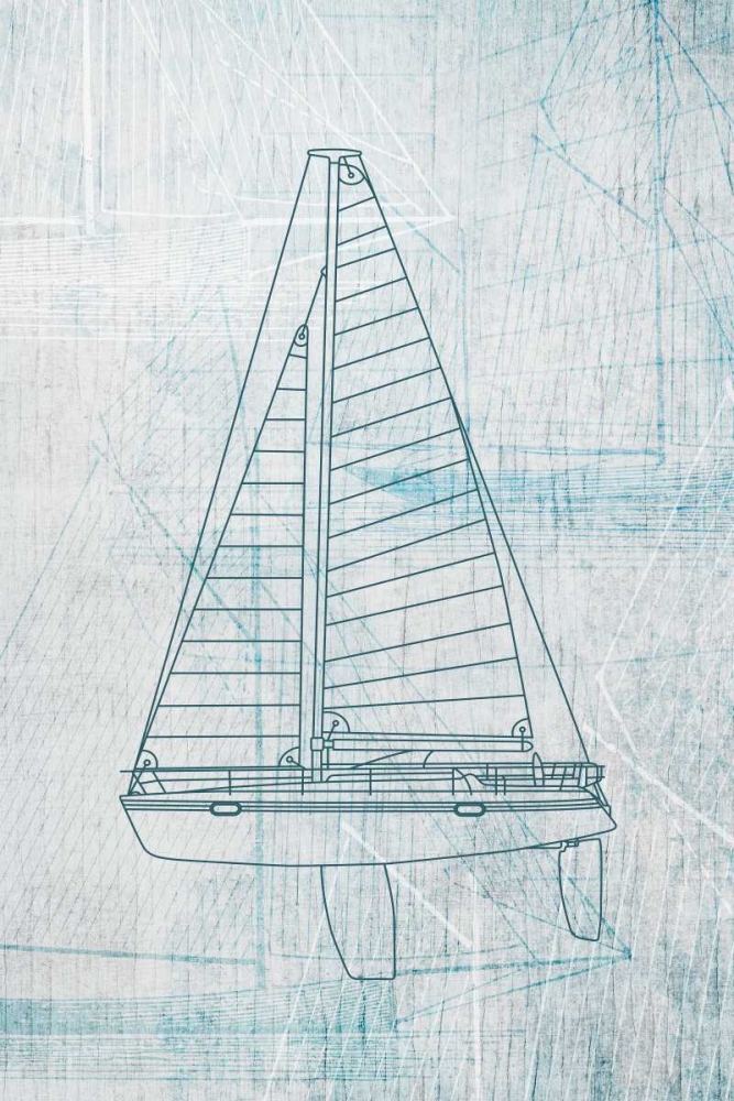 Danielas Sailboat II art print by Aimee Wilson for $57.95 CAD