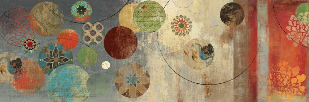 Mosaic Circles I art print by Aimee Wilson for $57.95 CAD