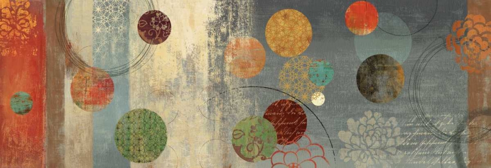 Mosaic Circles II art print by Aimee Wilson for $57.95 CAD