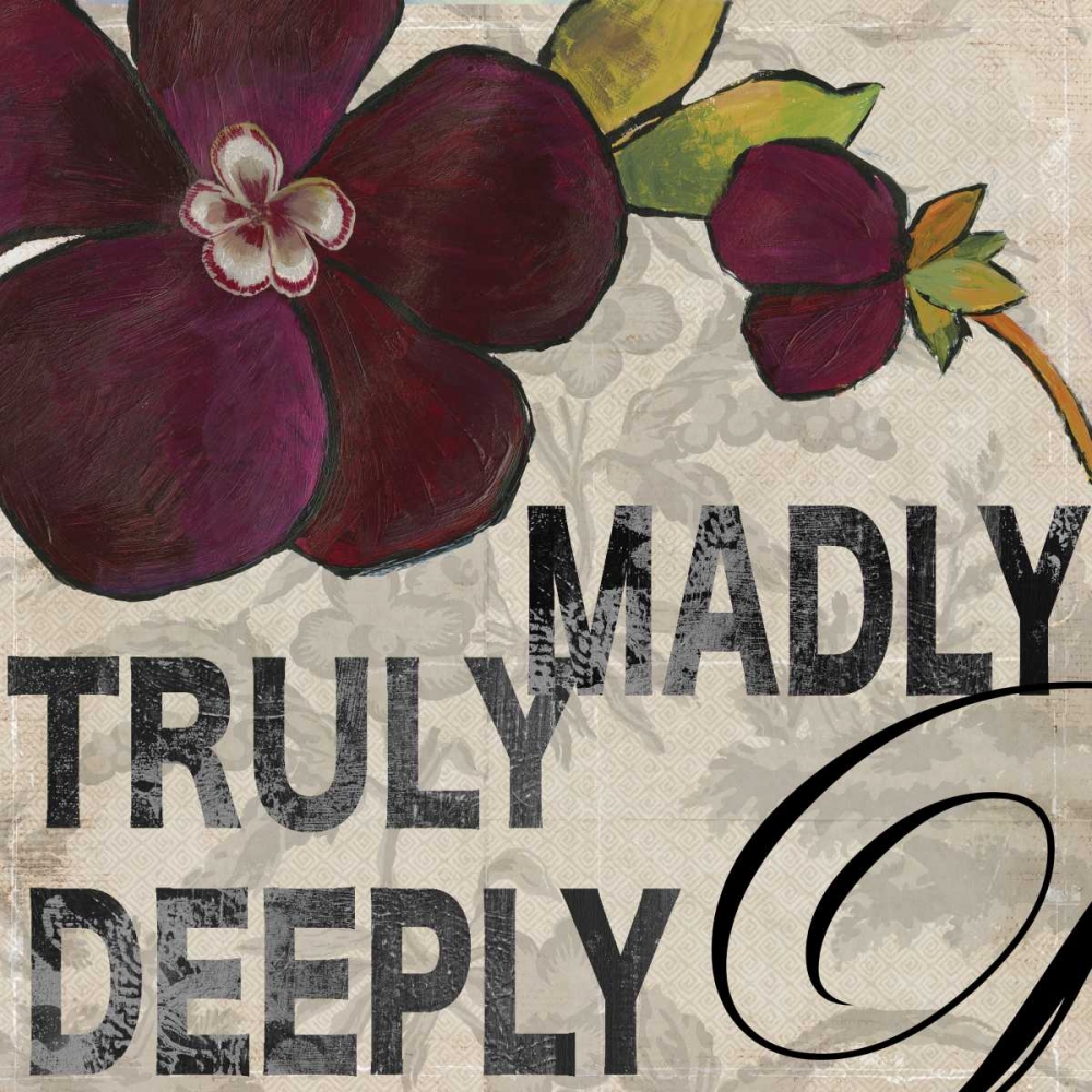 Madly - Mini art print by Aimee Wilson for $57.95 CAD