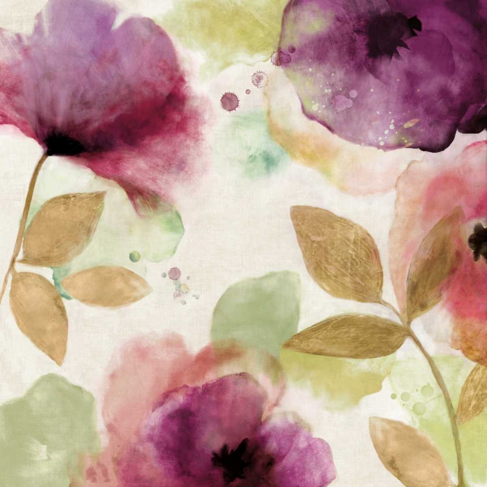 Watercolour Florals II art print by Aimee Wilson for $57.95 CAD