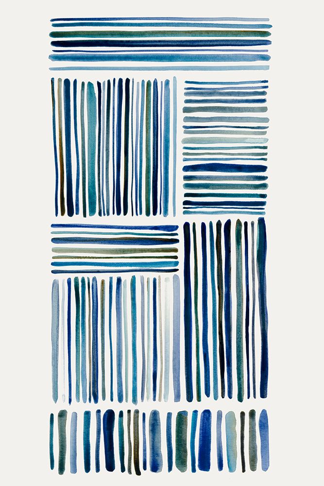 Streak Block II art print by Hannah Dawson for $57.95 CAD