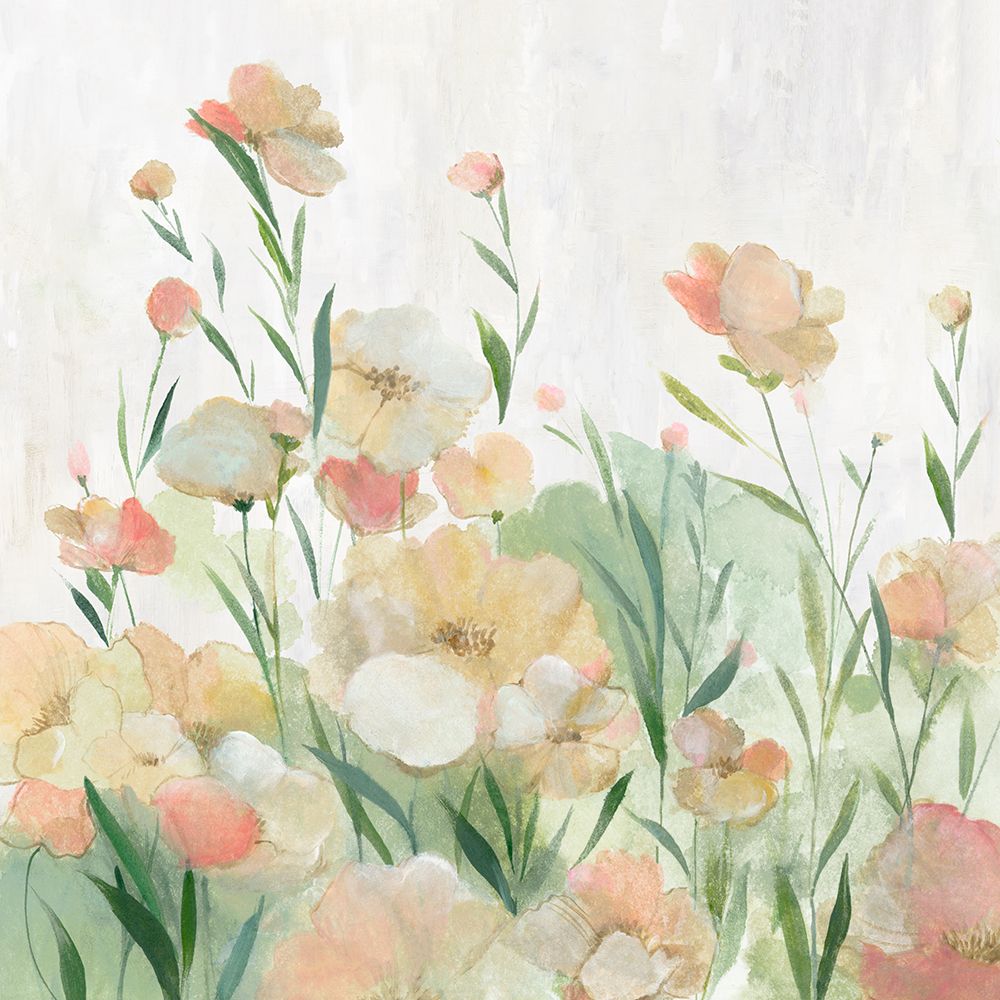 Peach Petals II art print by Hannah Dawson for $57.95 CAD