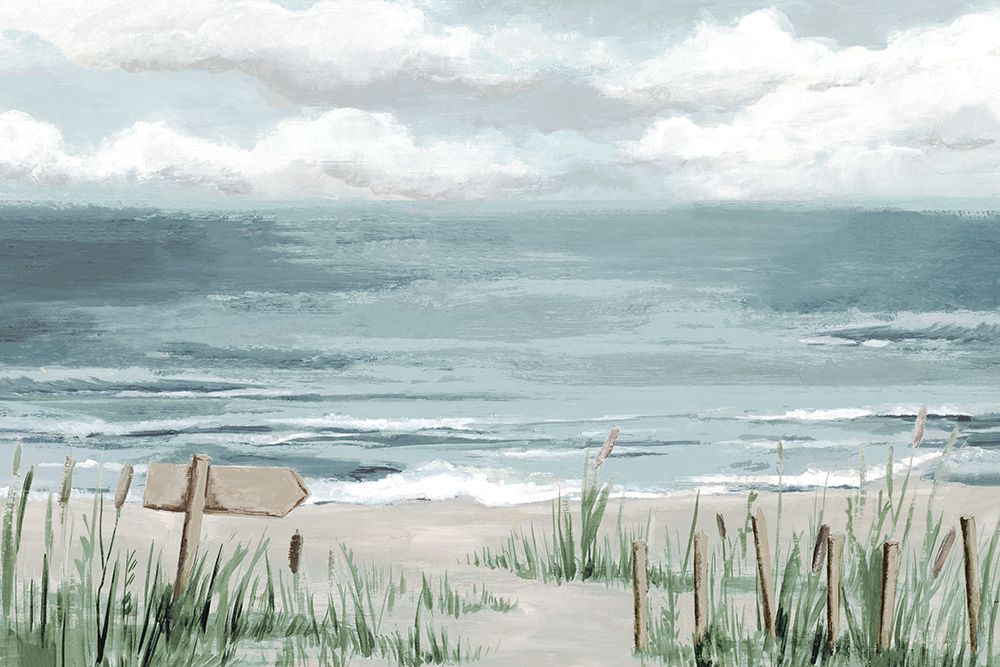 Serenity Shoreline art print by Hannah Dawson for $57.95 CAD
