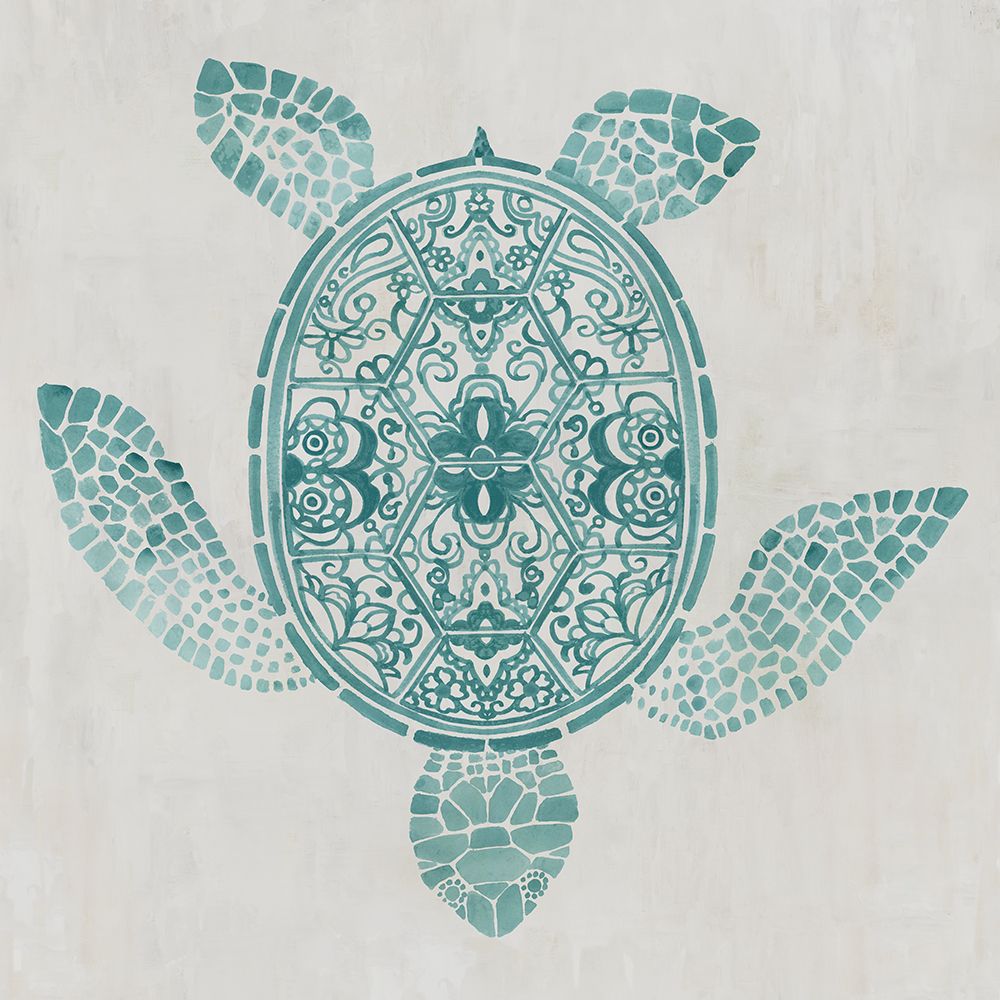 Oriental Turtle II art print by Hannah Dawson for $57.95 CAD
