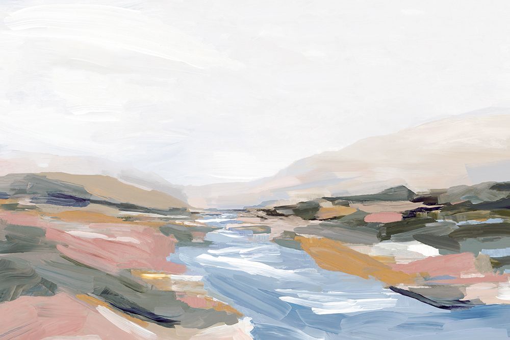 Vibrant Landscape art print by Hannah Dawson for $57.95 CAD