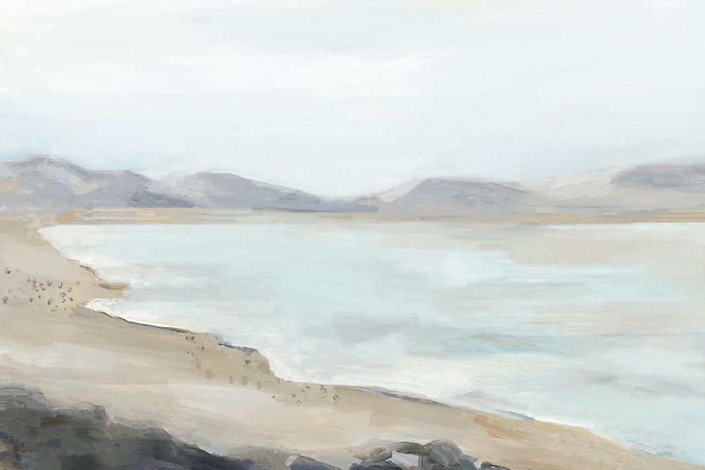 Dreamy Coastline art print by Hannah Dawson for $57.95 CAD