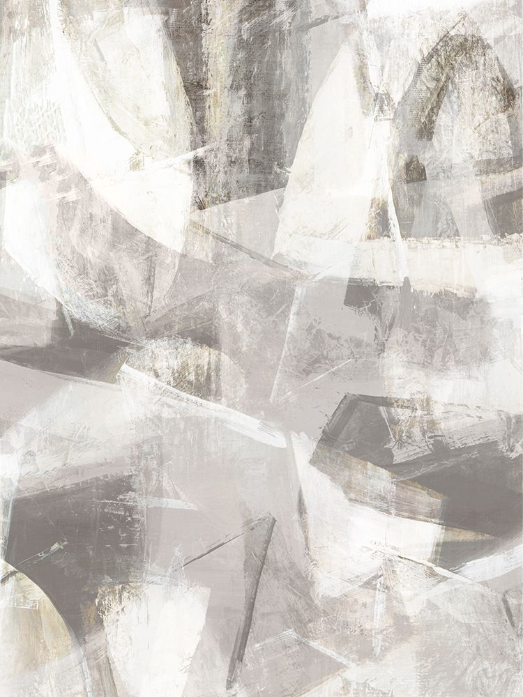 Grey Soft Currents I art print by Hannah Dawson for $57.95 CAD