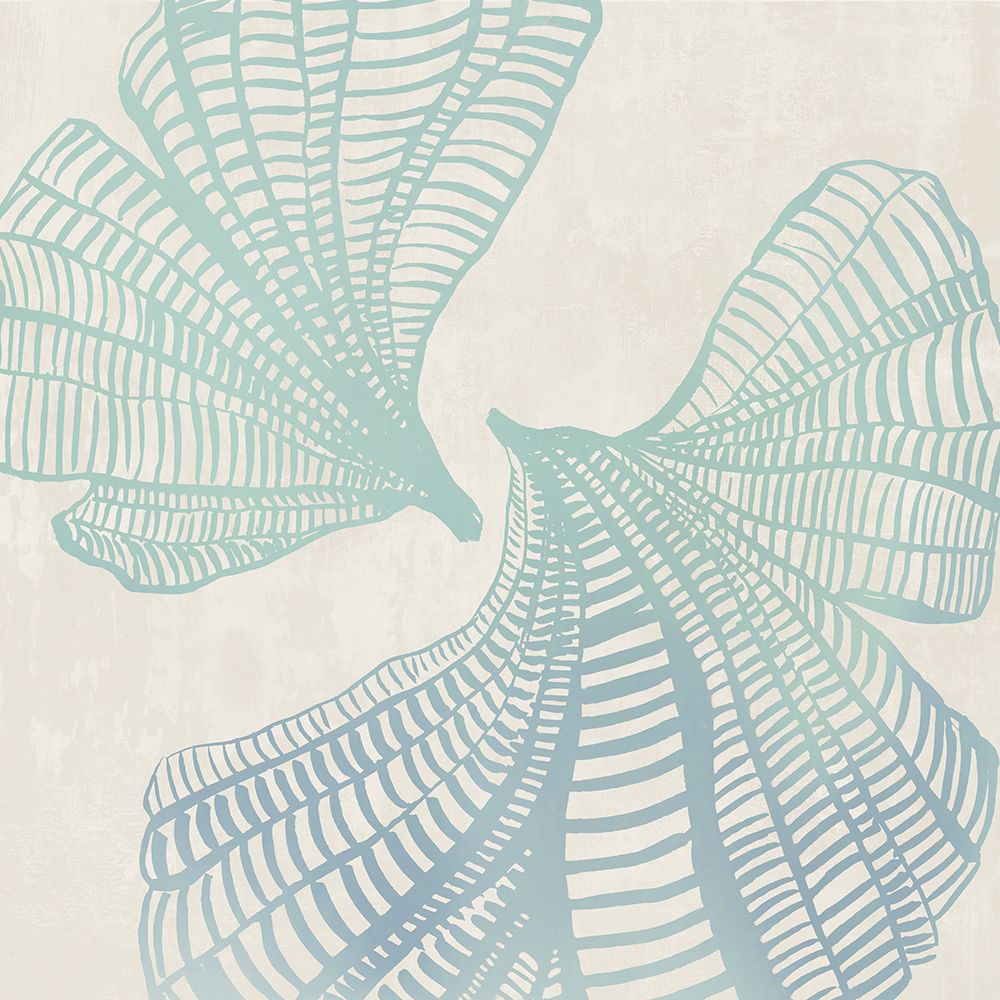 Misty Blue Layers I art print by Hannah Dawson for $57.95 CAD