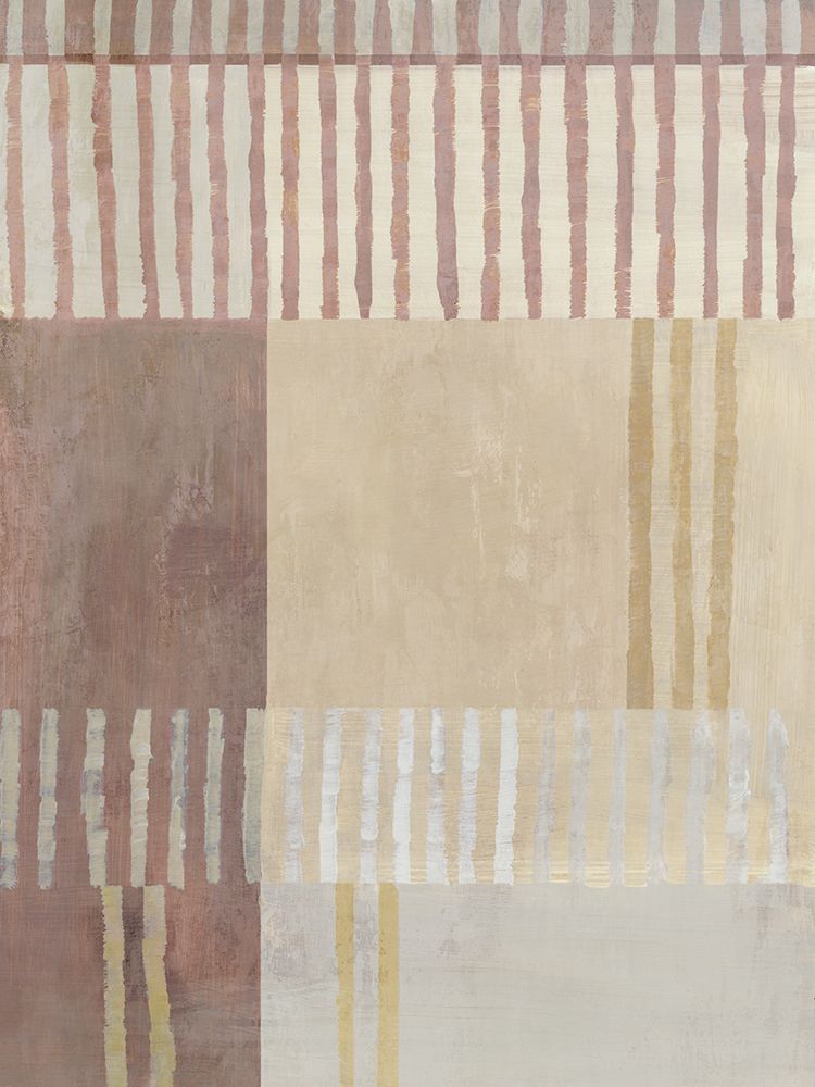 Muted Patterns in Soft Geometry art print by Hannah Dawson for $57.95 CAD