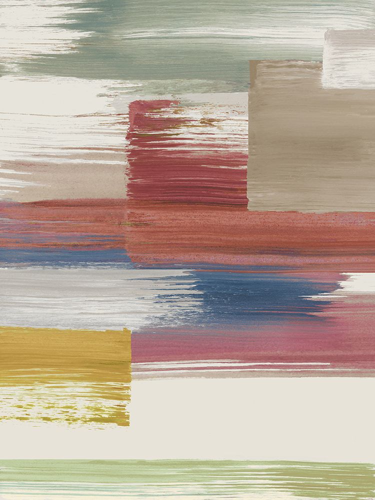 Muted Brushstrokes in Gentle Harmony art print by Hannah Dawson for $57.95 CAD