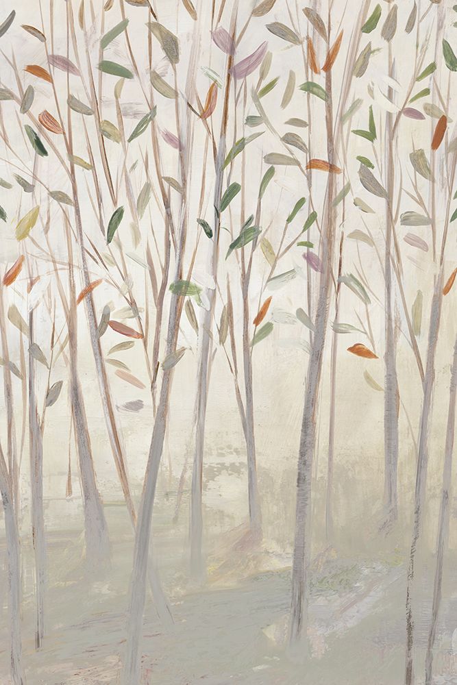 Gentle Forest in Soft Pastel Shades art print by Hannah Dawson for $57.95 CAD