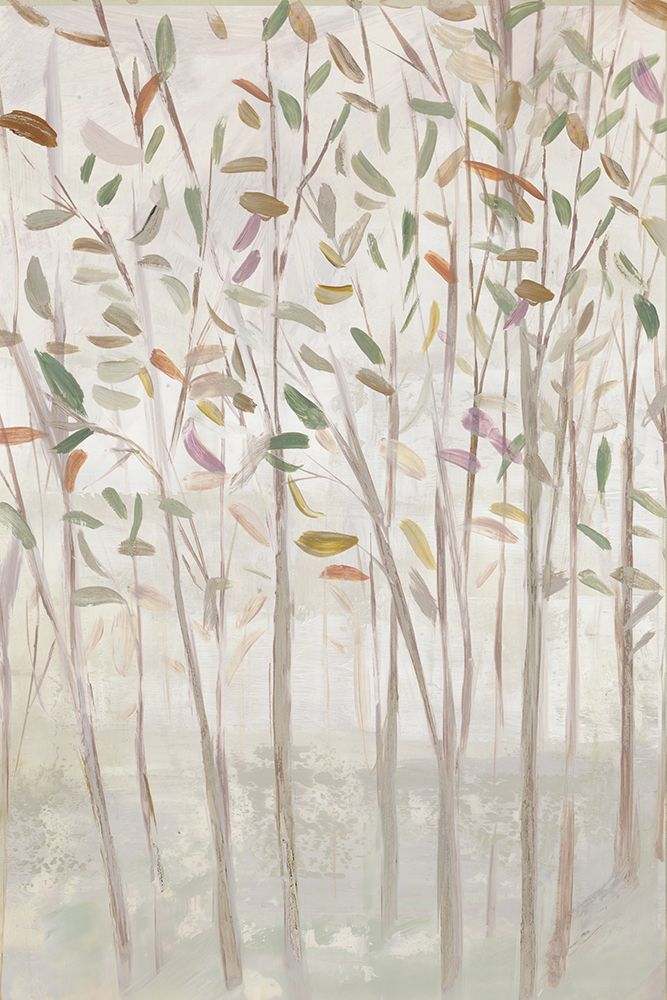 Muted Forest Whispering in Mist art print by Hannah Dawson for $57.95 CAD