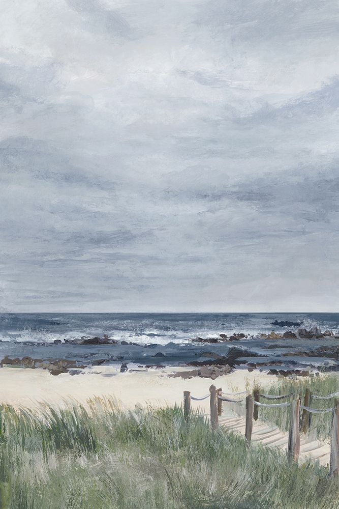 Quiet Path to a Cloudy Shore art print by Hannah Dawson for $57.95 CAD